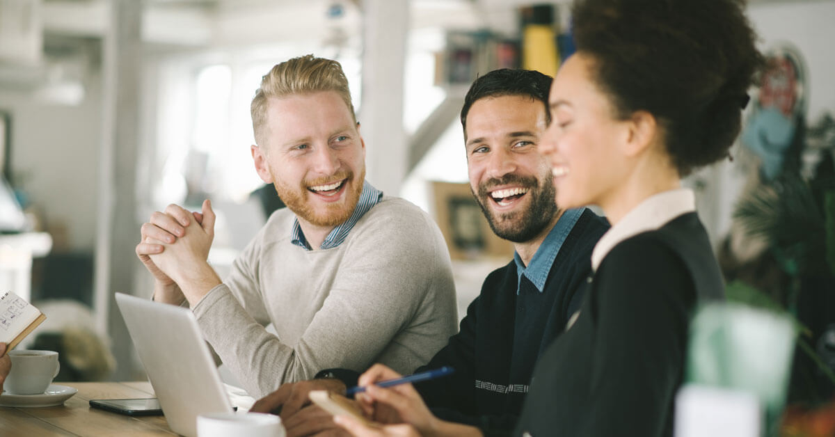 Gelukkige medewerkers